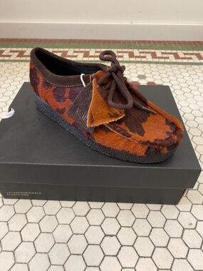 Clarks Wallabee Genuine Calf Hair Size 9